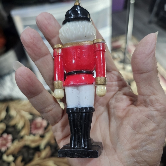 2 Nutcracker Soldier Ornaments Vintage Awesome 60s 70s Cake Topper 😊 Christmas - Picture 7 of 16